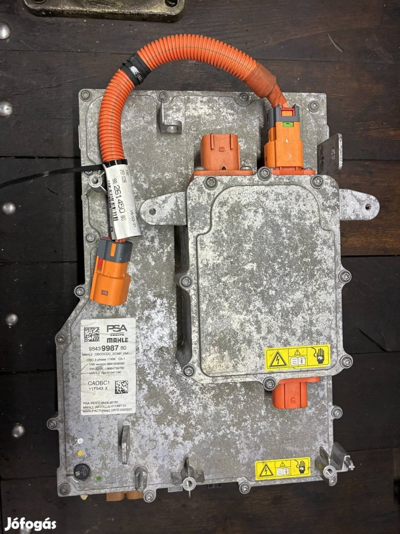 Peugeot Citroen Opel töltő inverter obc charger 9843998780