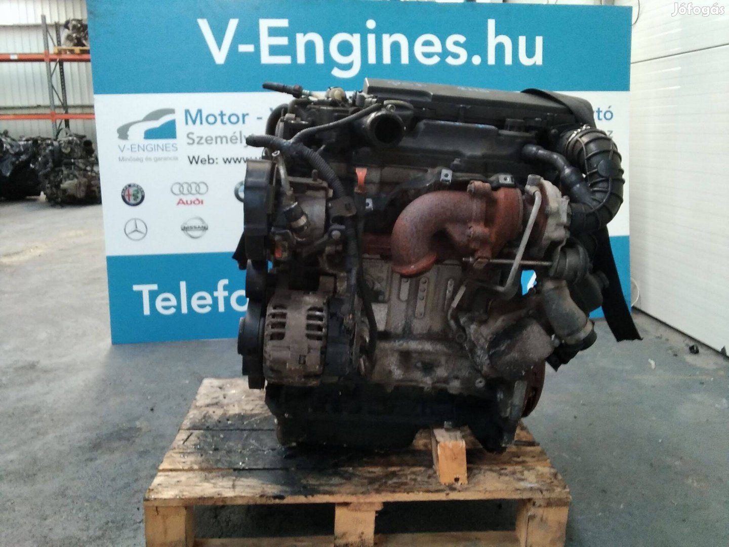 Peugeot/Citroen PSA 8HS 1,4 HDI bontott motor