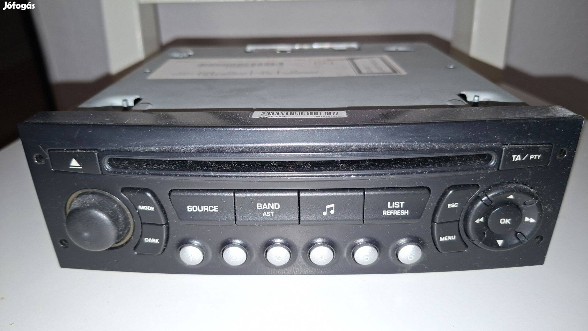 Peugeot-Citroen RD4 rádió-CD fejegység
