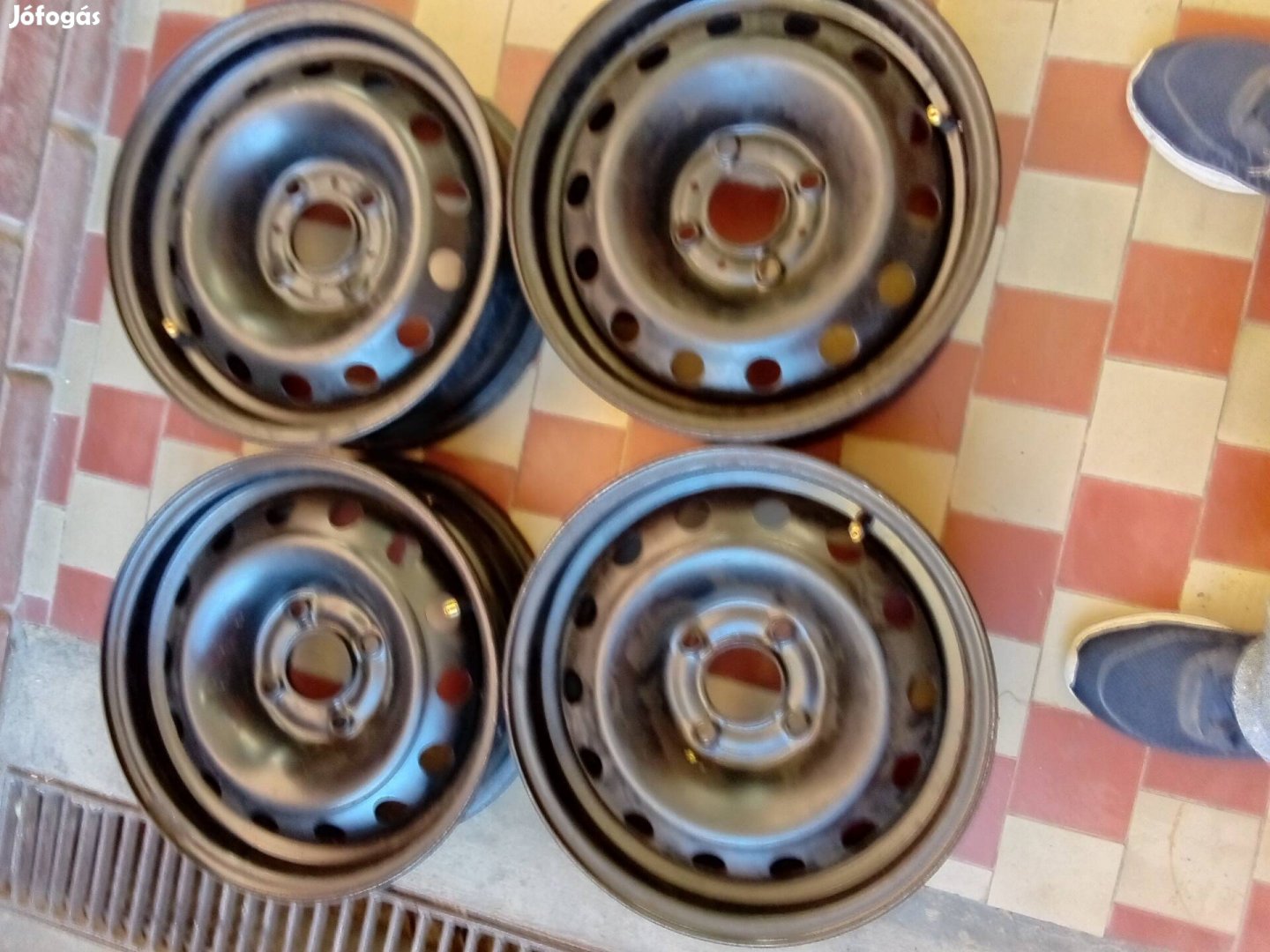 Peugeot Citroen lemezfelni garnitúra 14 "os