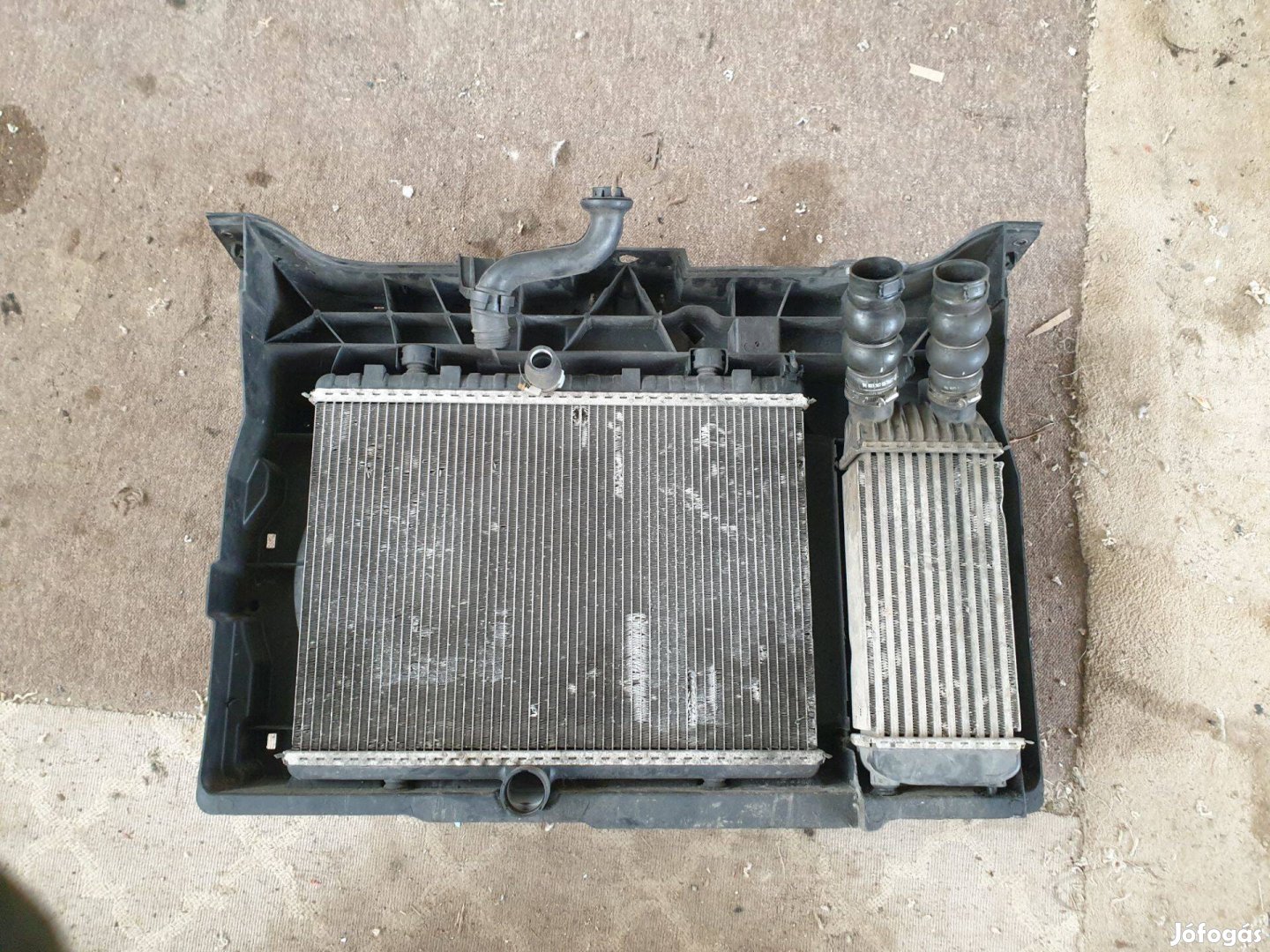 Peugeot Expert, Scudo, Jumpy 1.6 HDI intercooler hűtő 1498987080