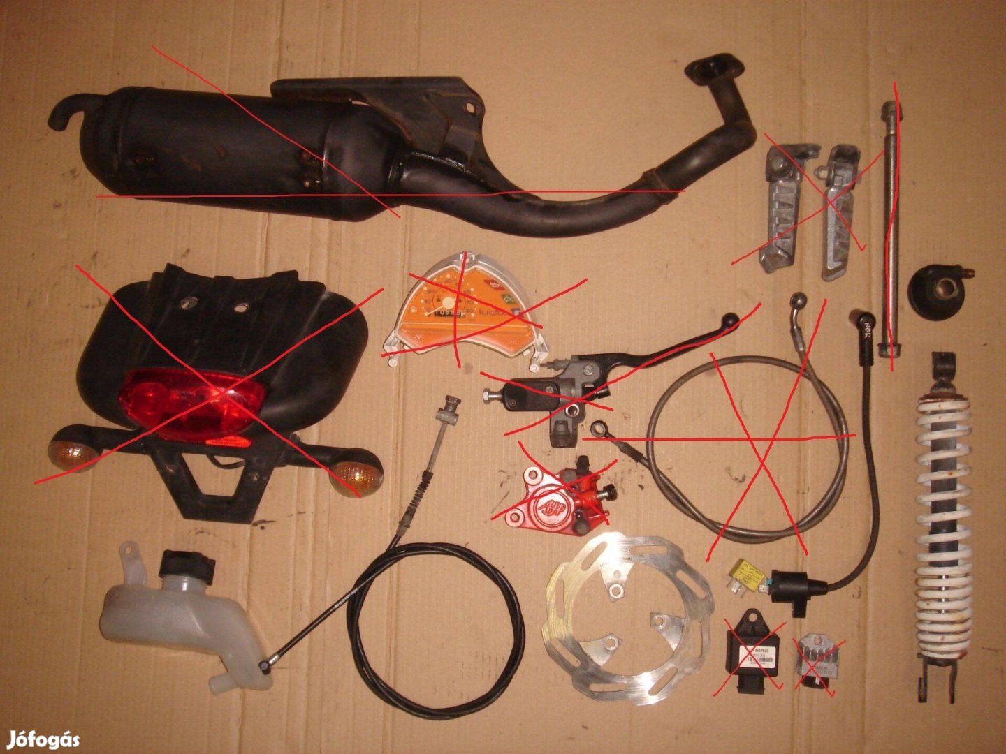 Peugeot Ludix Blaster alkatrész