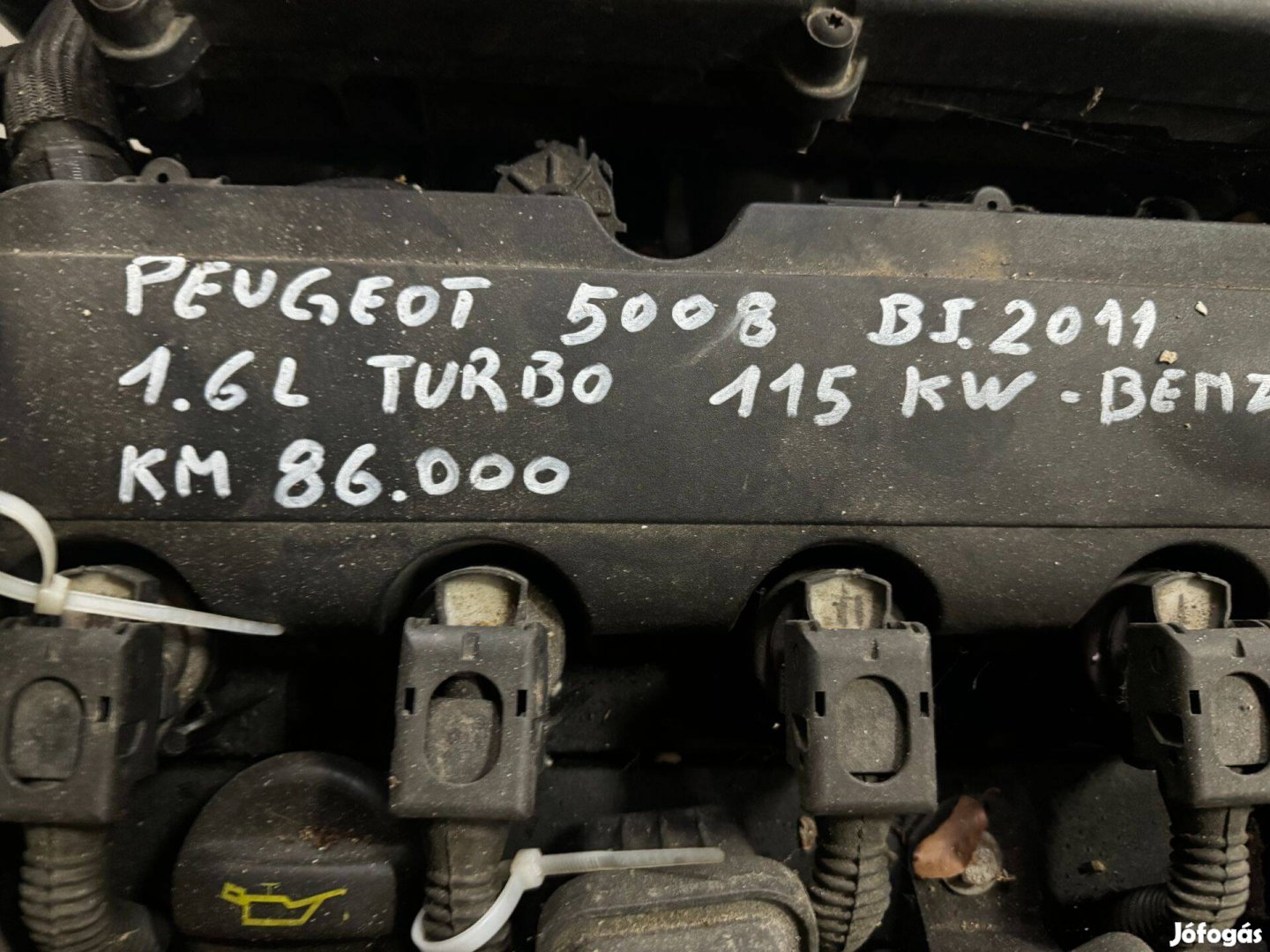 Peugeot Mini 1.6Thp 16v motor 5F02-kódu