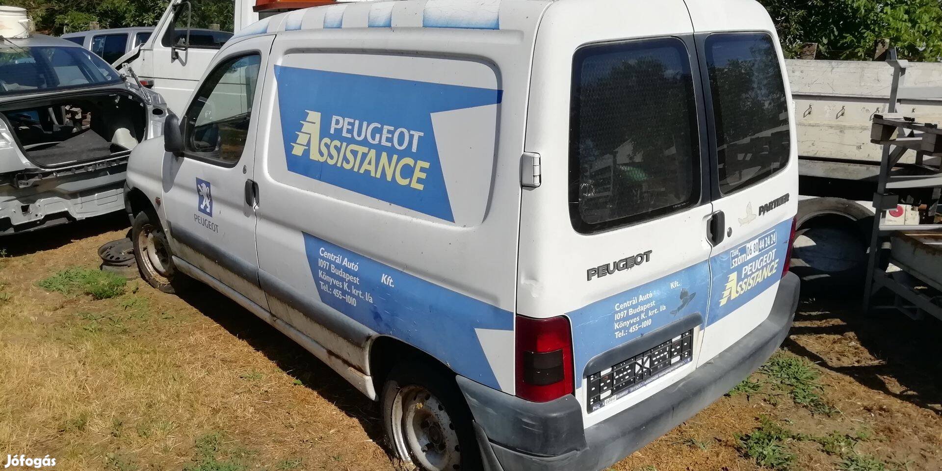 Peugeot Partner 1.9 d alkatrész eladó