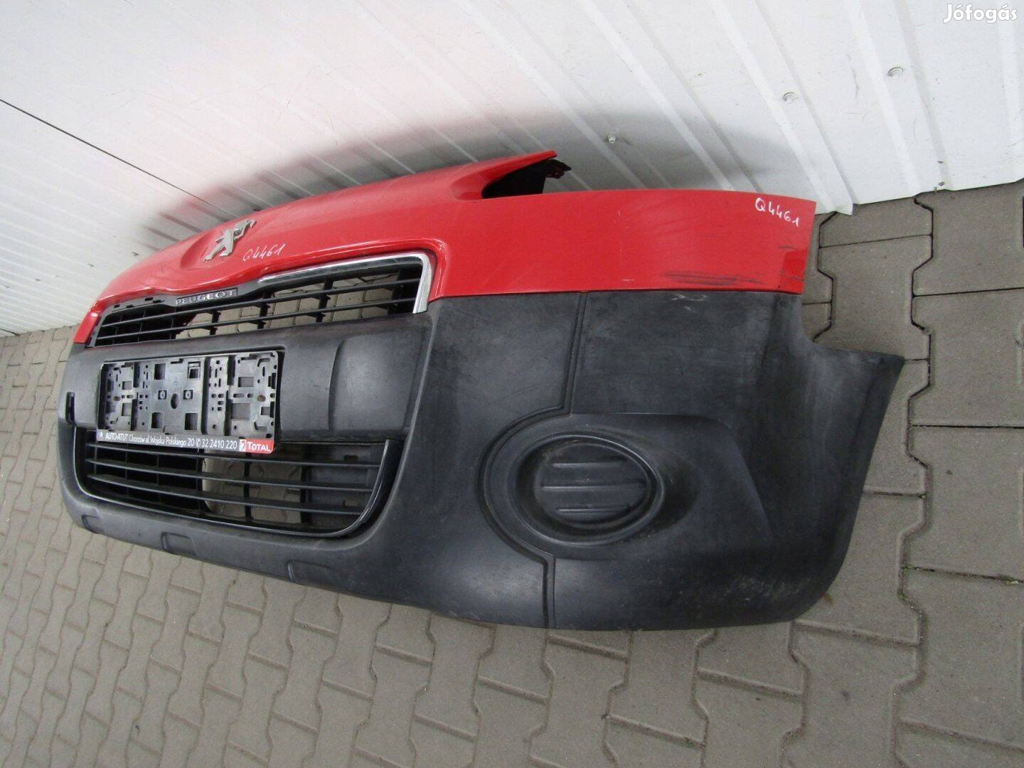 Peugeot Partner 2 faceliftes első lökhárító 2012-