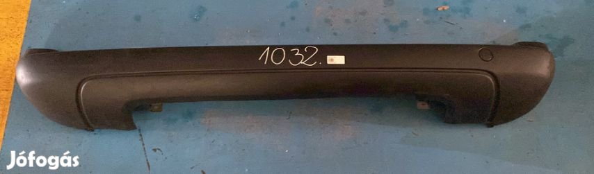 PeugeotPartner CitroenBerlingo fekete hátsó diffúzor