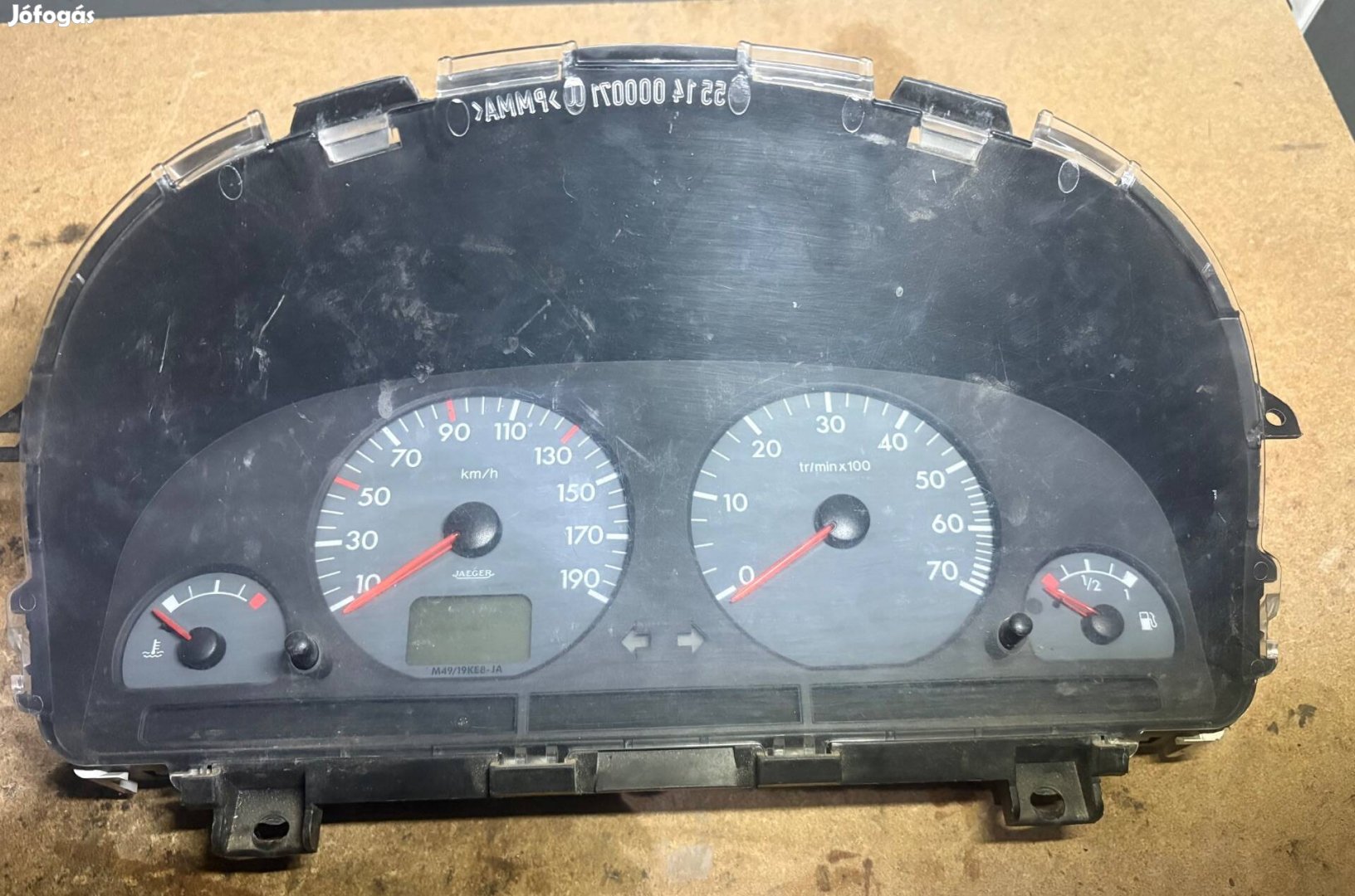 Peugeot Partner Citroennberlingo 2 csatlakozós óracsoport