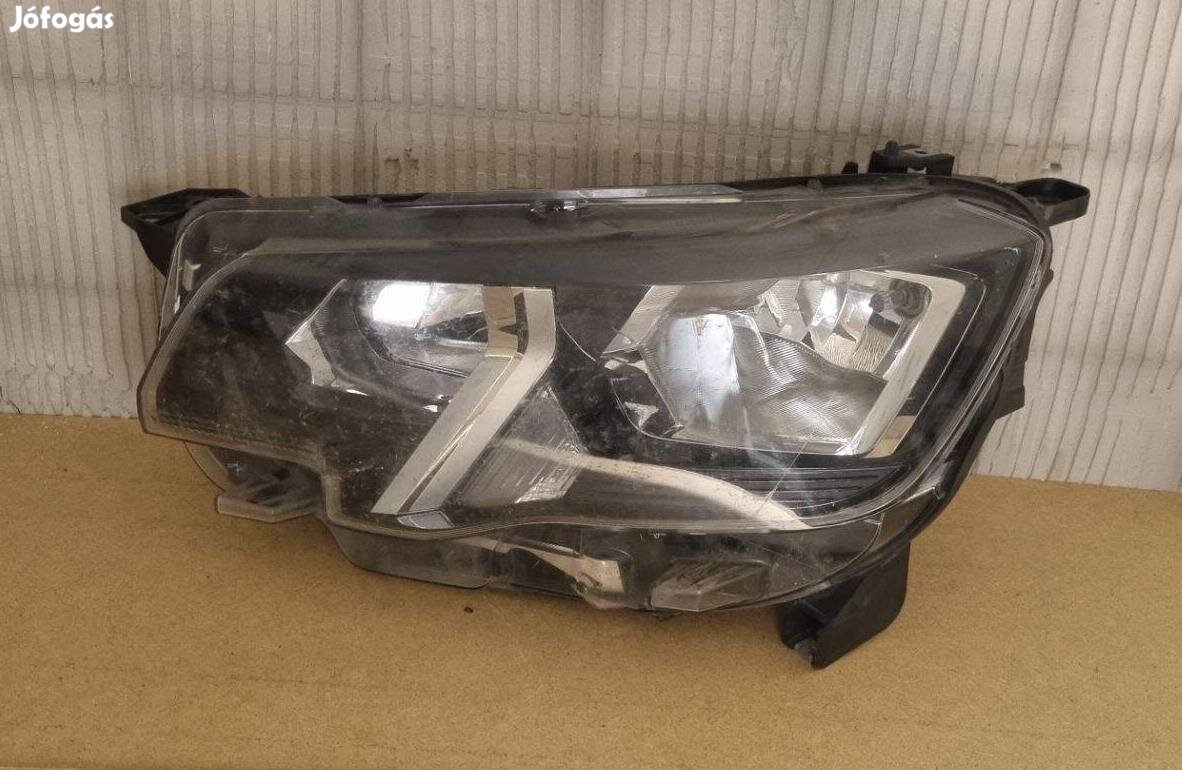 Peugeot Rifter bal első fényszóró lámpa 90146193