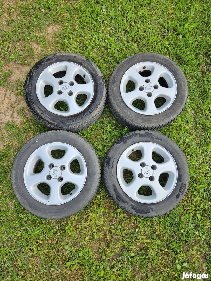 Peugeot alufelni szett 4×108 et18 185/60 r15