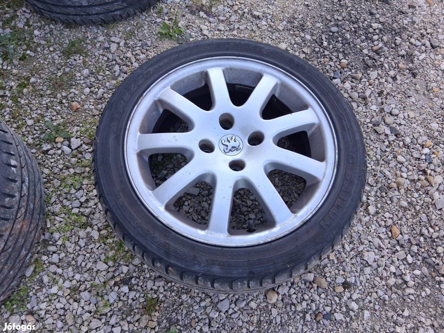 Peugeot alufelnigarnitura elado 