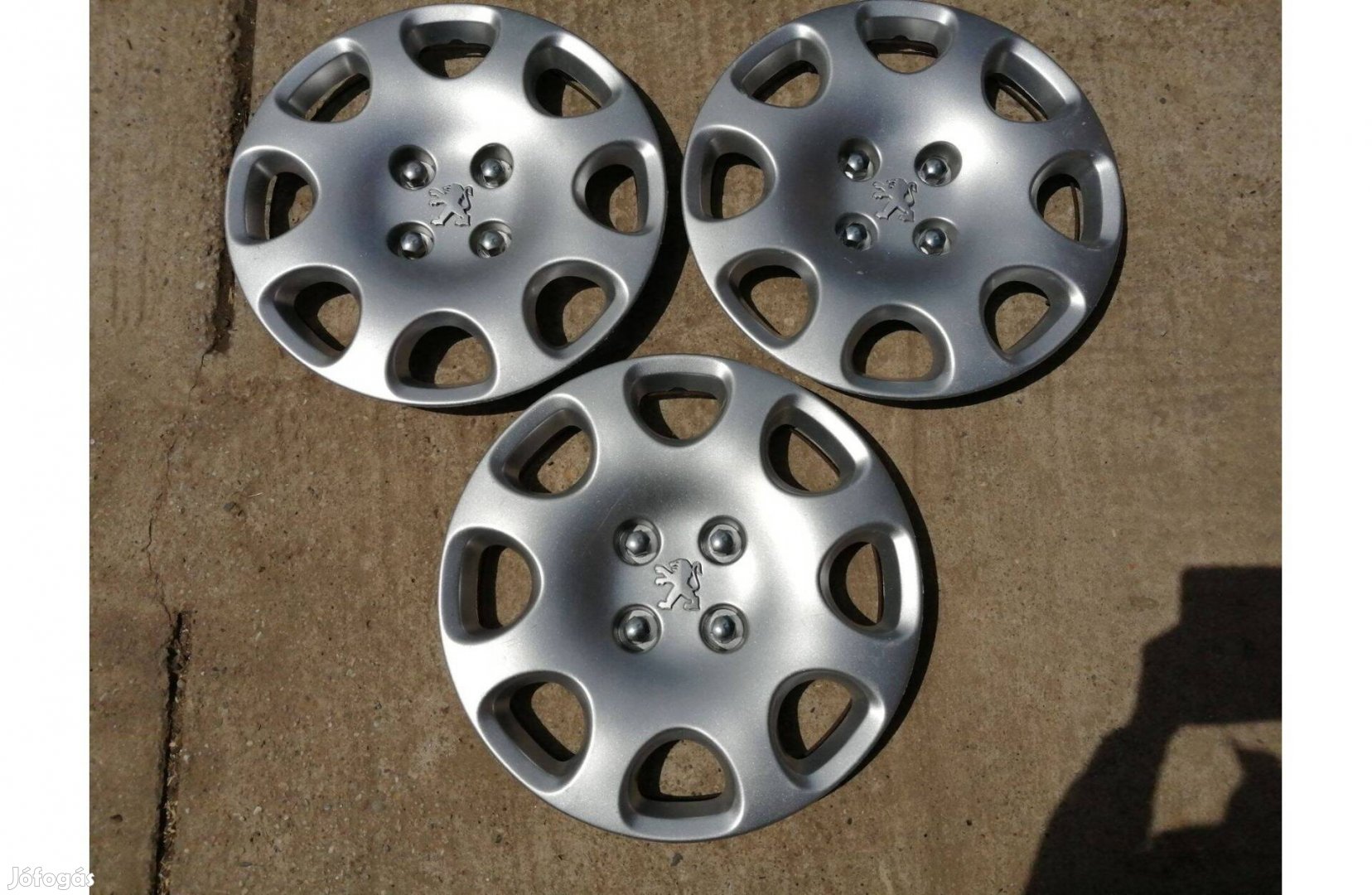 Peugeot dísztárcsa 15" 3 db