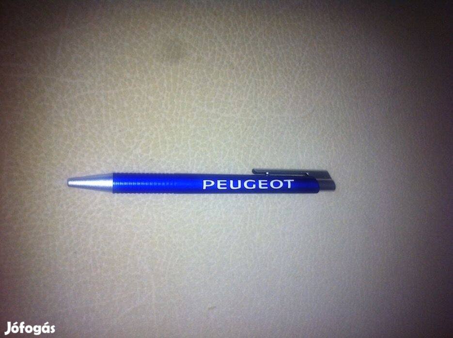 Peugeot ezüst-kék toll