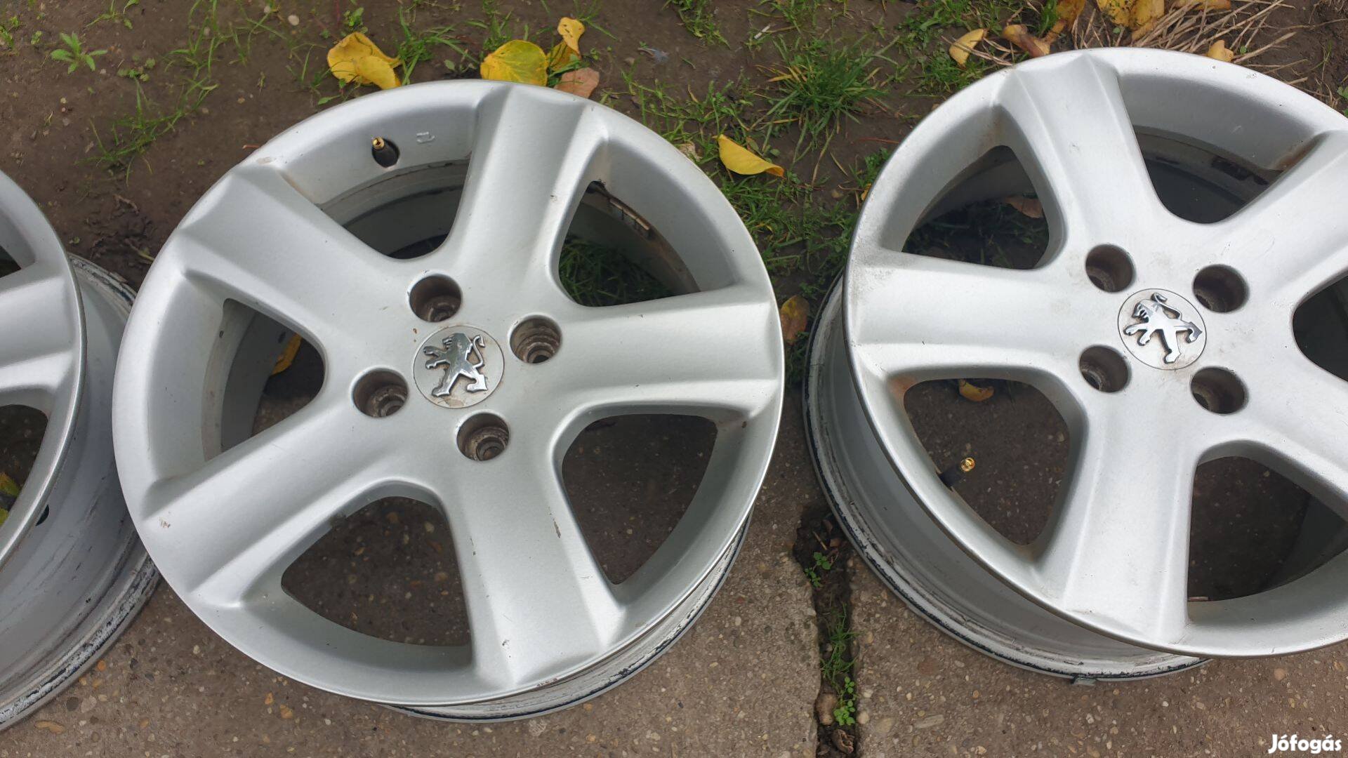 Peugeot gyári alufelni 16" col