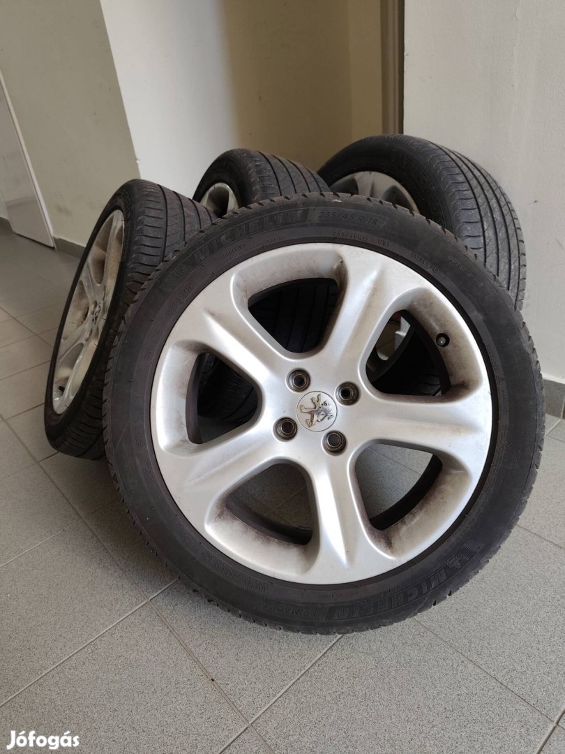 Peugeot gyári alufelni garnitúra 