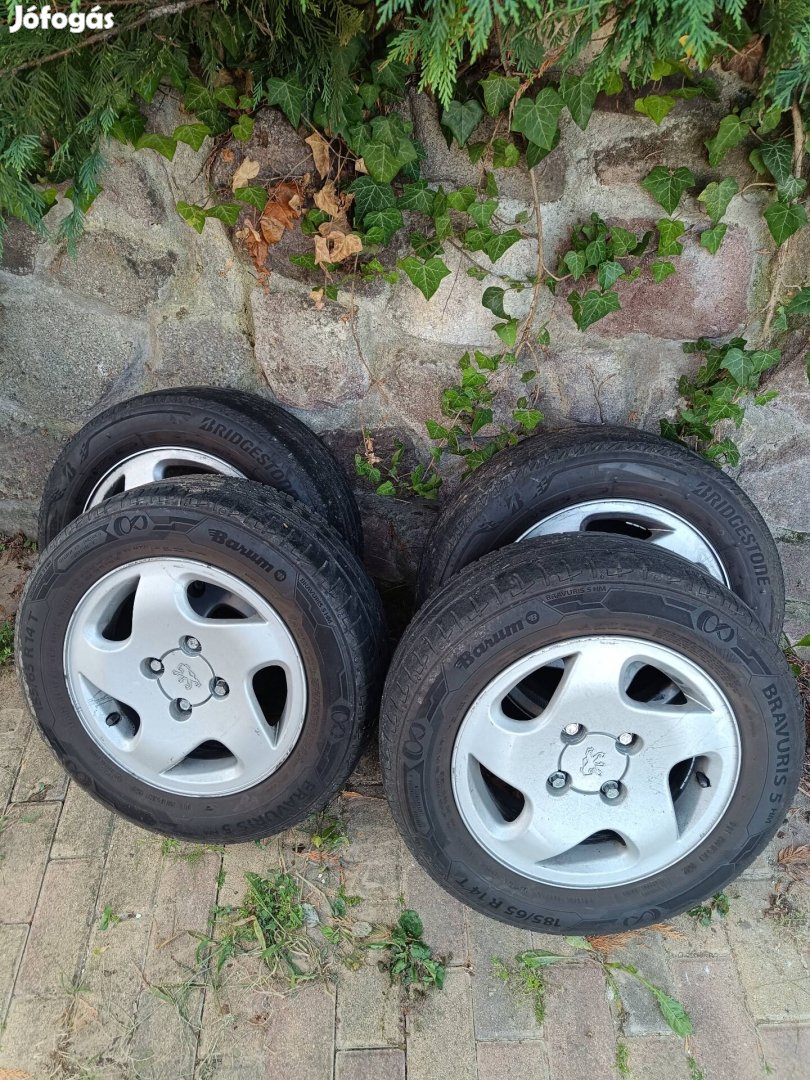 Peugeot gyári felni szett,14",4x108