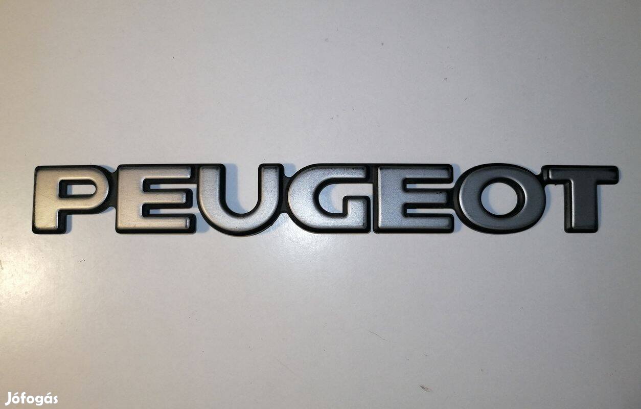 Peugeot hátsó felirat