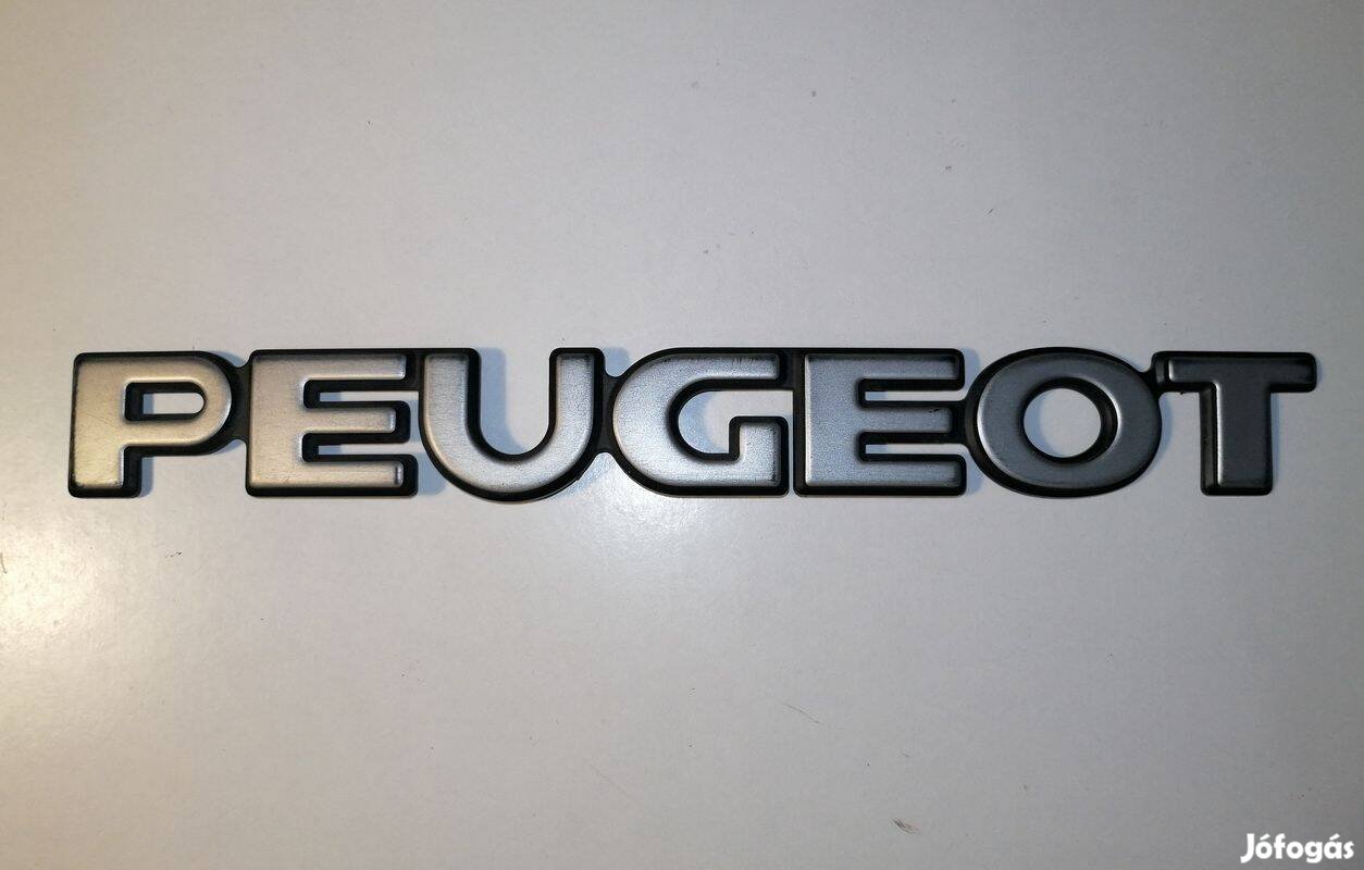 Peugeot hátsó felirat