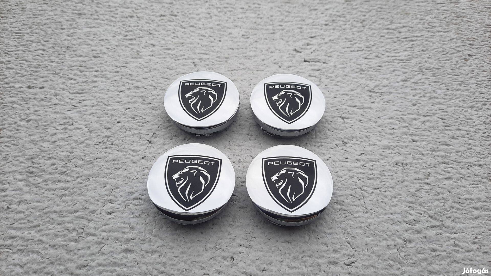 Peugeot új felni díszkupak közép felnikupak kerékagy kupak 56mm