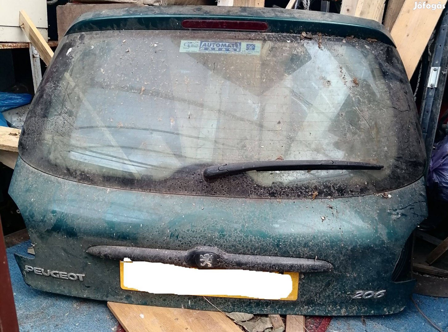 Peugeto 206 hátsó ajtó