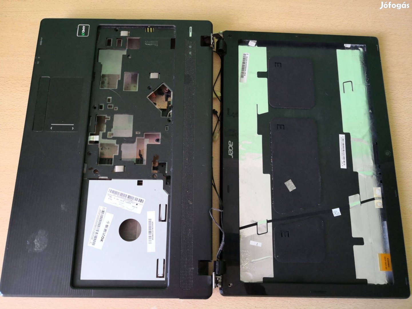 Pew96, Pew71, New71 stb. szériás (Acer, Packard Bell) laptopok bontása