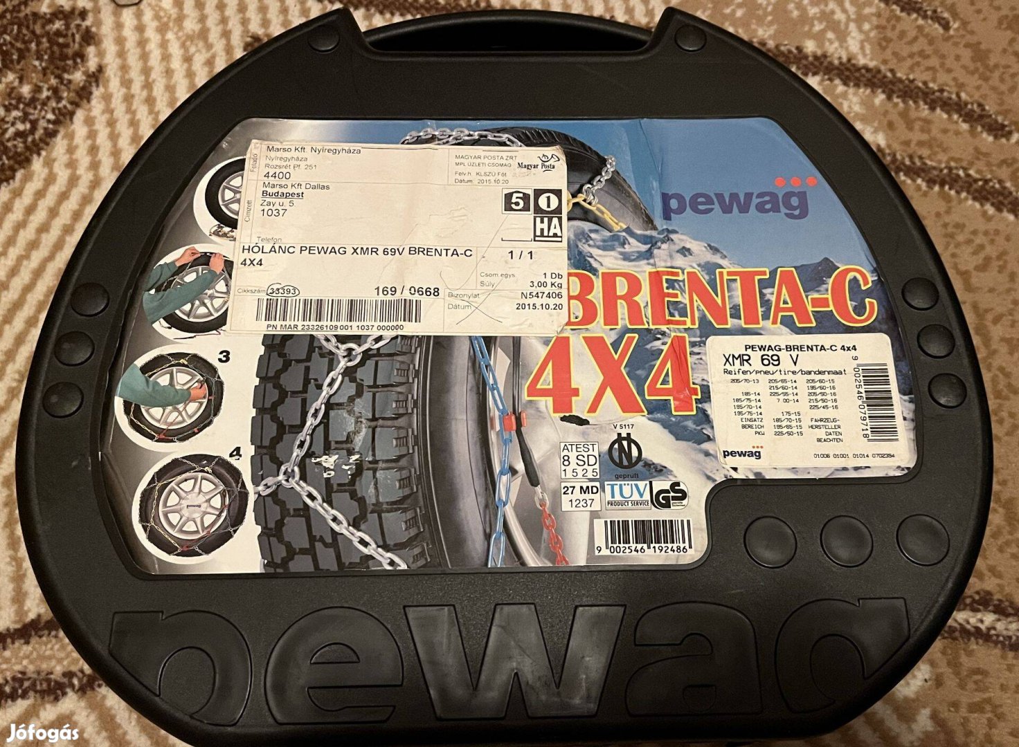 Pewag Brenta C 4x4 Bontatlan prémium hólánc