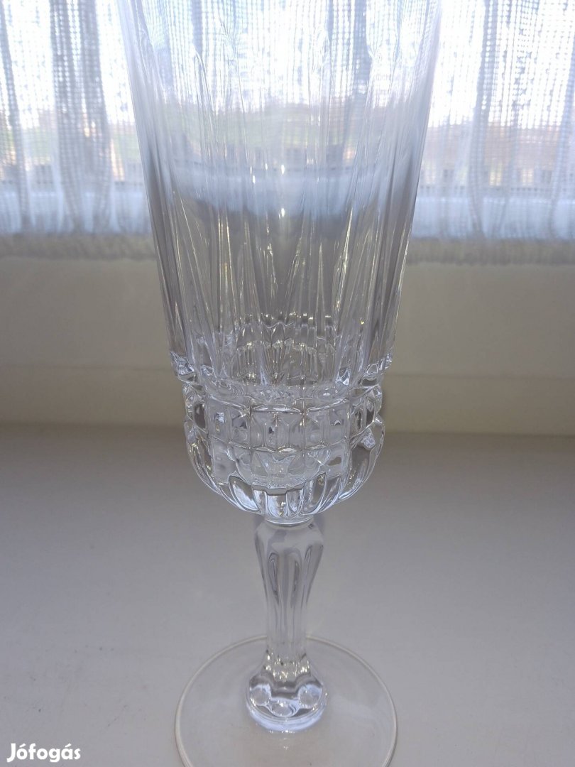 Pezsgős üveg pohár 