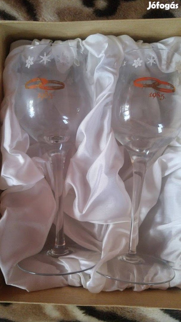 Pezsgőspohár , 2 darab!