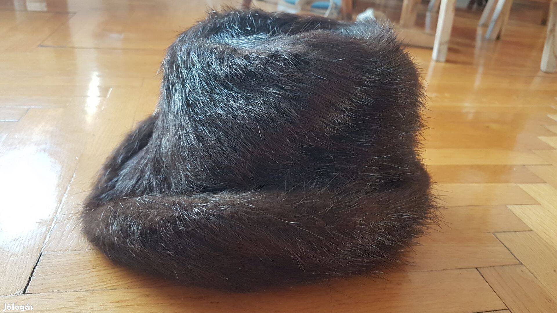 Pézsma valódi szőr kalap szőrme