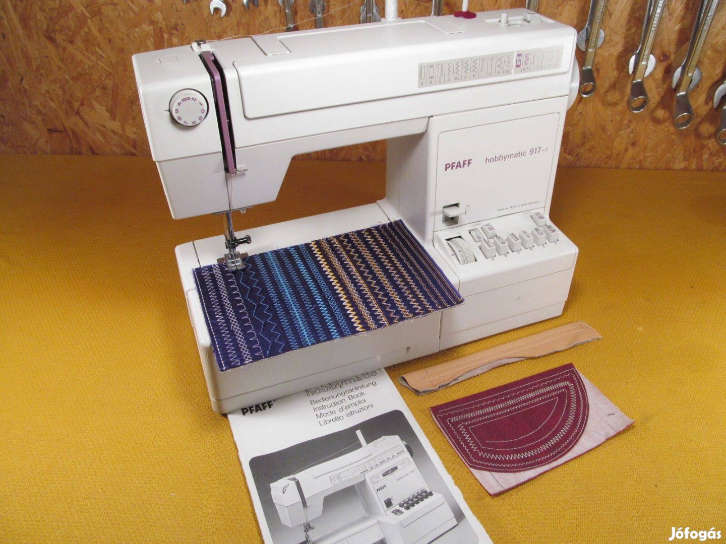 Pfaff Hobbymatic 917-es varrógép 10 év garanciával (elkelt)