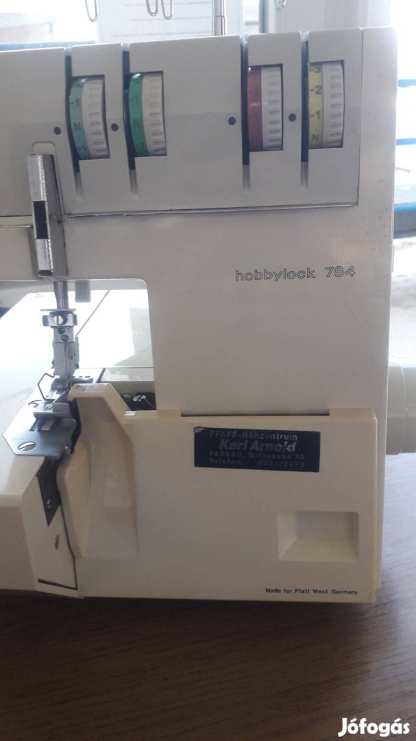Pfaff hobbylock 784 varrógép lock