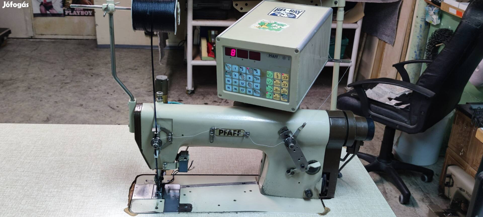 Pfaff ipari varrógép 3811 ráncoló