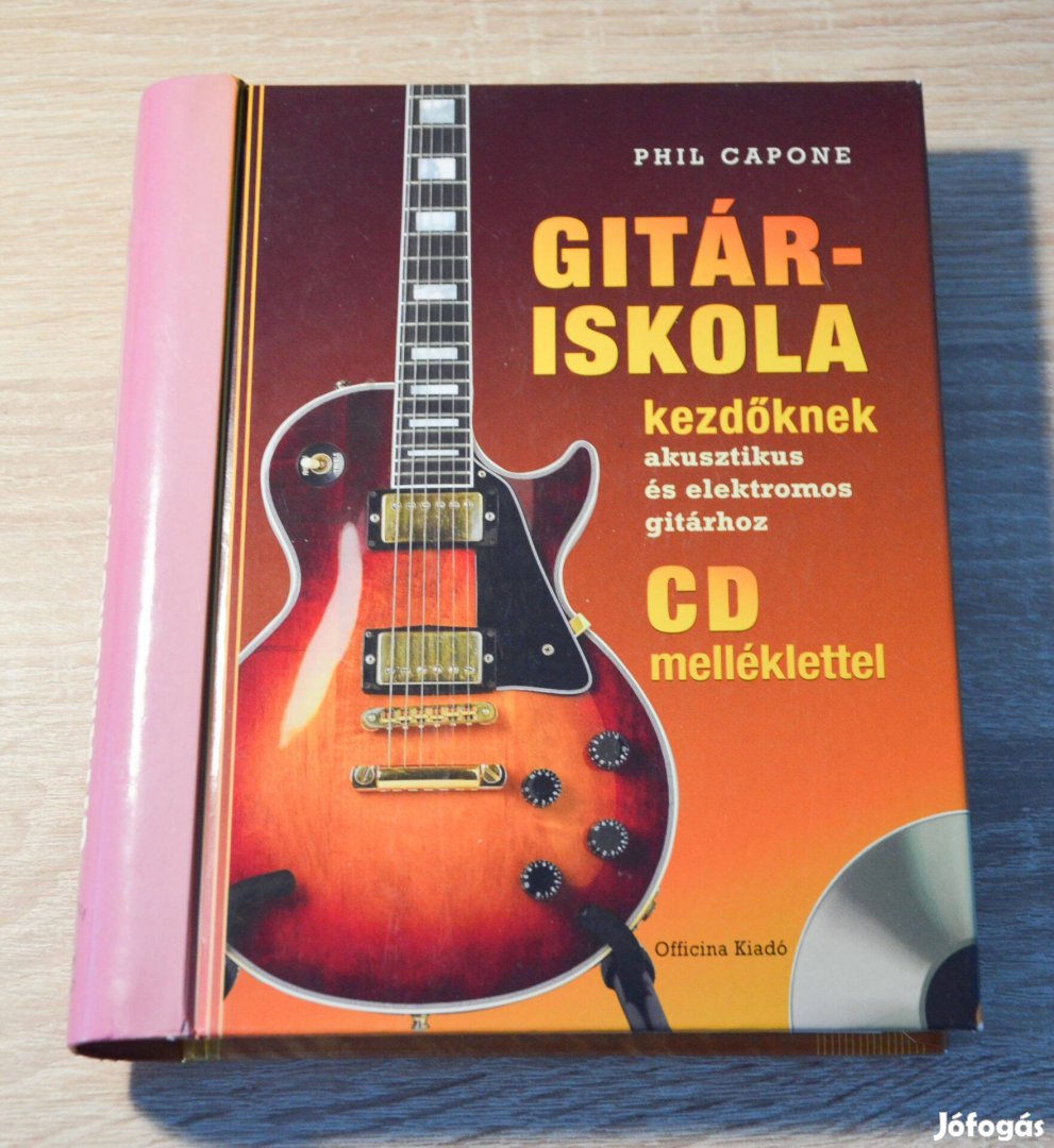 Phil Capone - Gitáriksola kezdőknek (+cd)