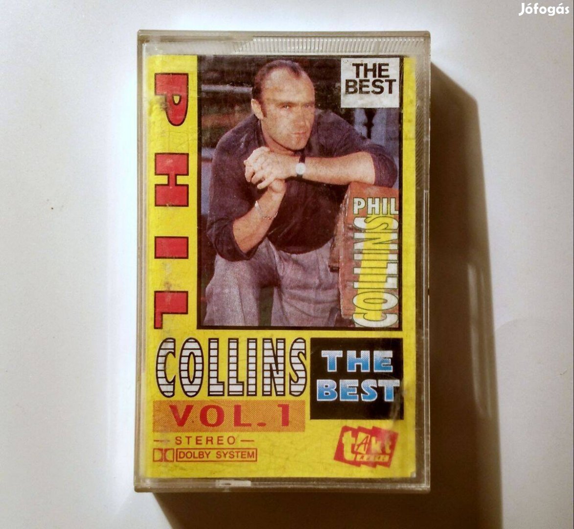 Phil Collins - The Best (Vol.1) kazetta (teszteletlen)