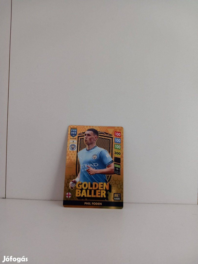 Phil Foden Fifa 365 2025 Golden Baller focis kártya