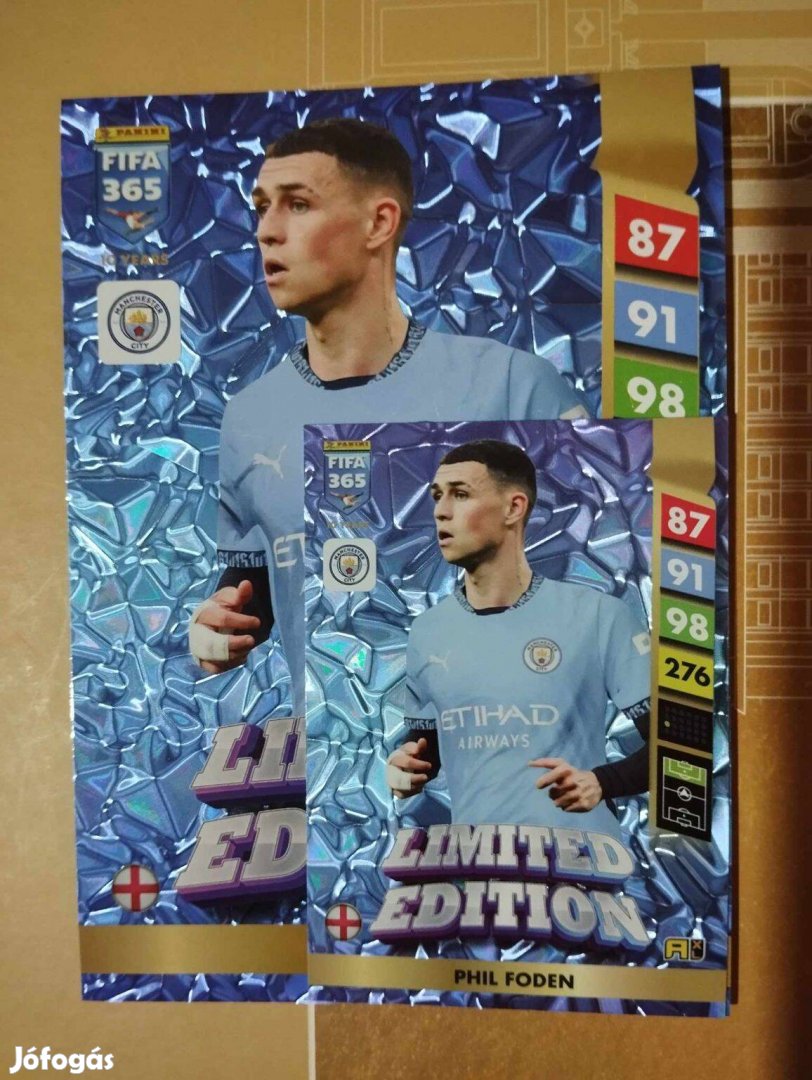 Phil Foden (Manchester City) FIFA 365 2025 XXL Limited focis kártya