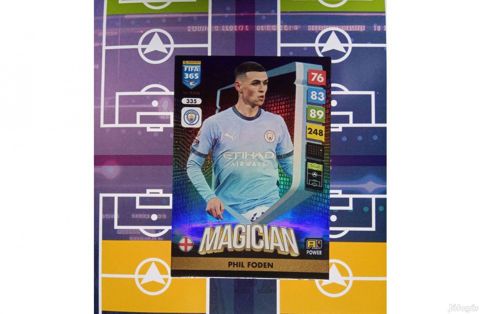 Phil Foden (Manchester City) Fifa 365 2025 Magician focis kártya