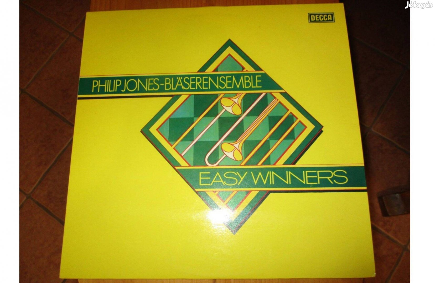 Philip Jones Blserensemble Easy winners bakelit hanglemez