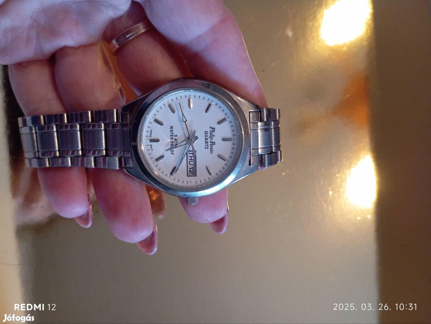 Philip Persio quartz férfi karóra gyűjteményből 