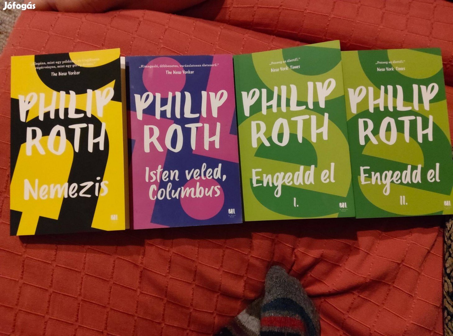 Philip Roth könyvek