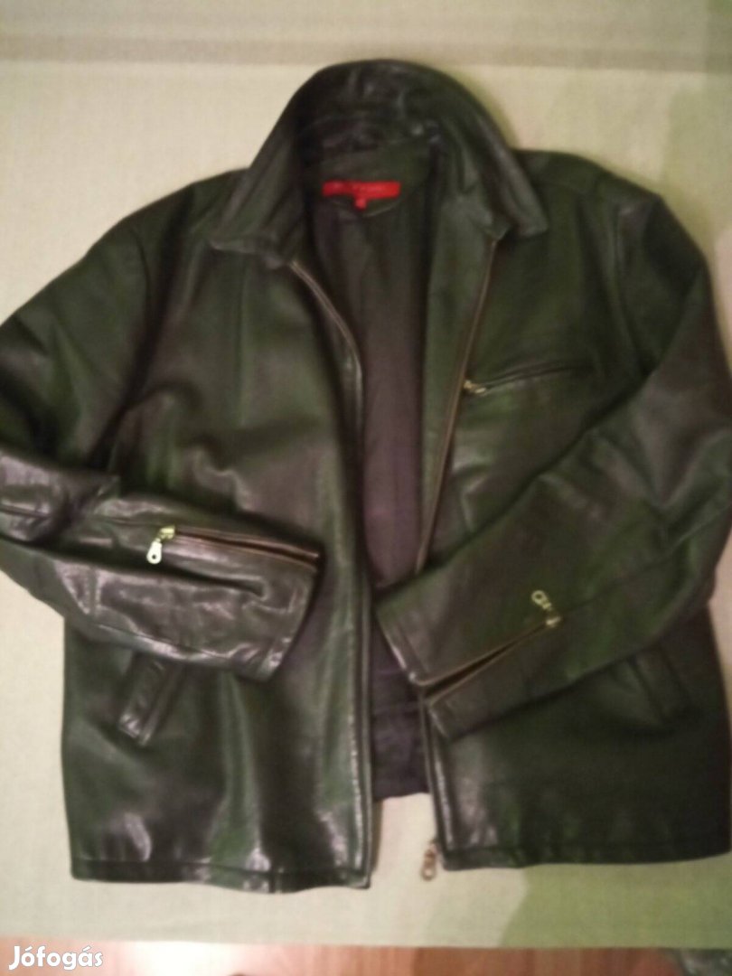 Philip Russel XXL-es férfi bőr dzseki-kabát eladó.