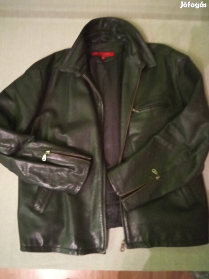 Philip Russel XXL-es férfi bőr dzseki-kabát eladó. 