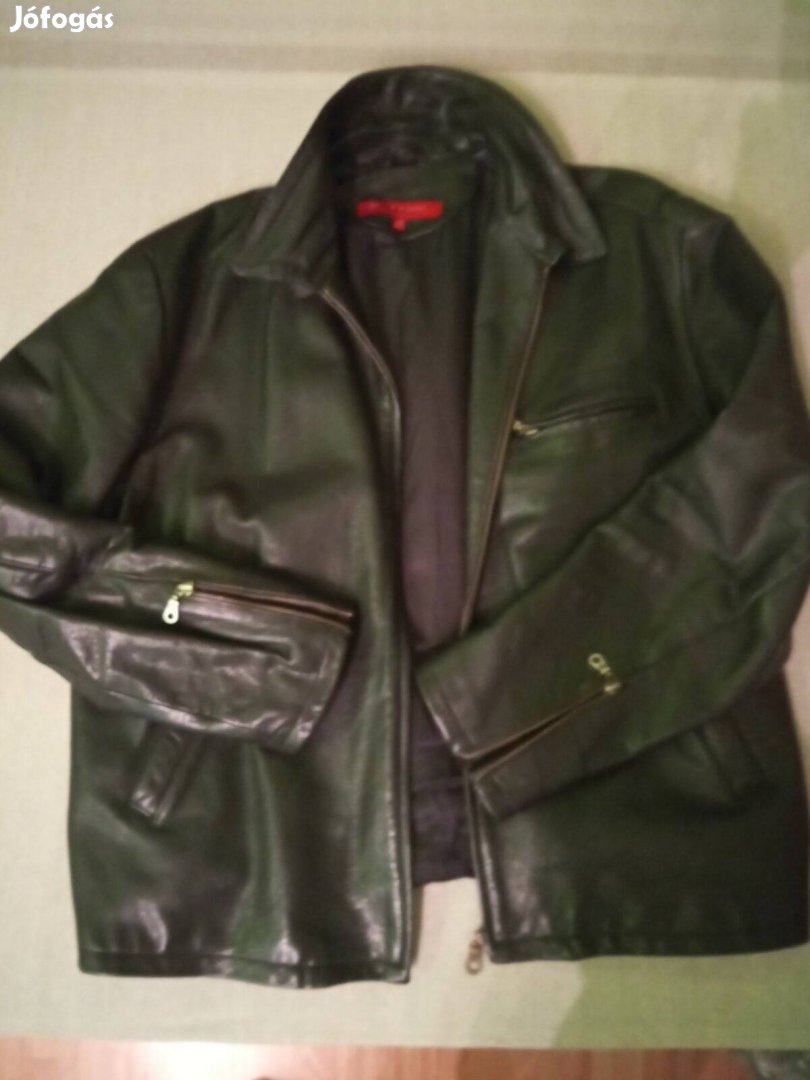 Philip Russel férfi XXL-es bőr dzseki kabát eladó