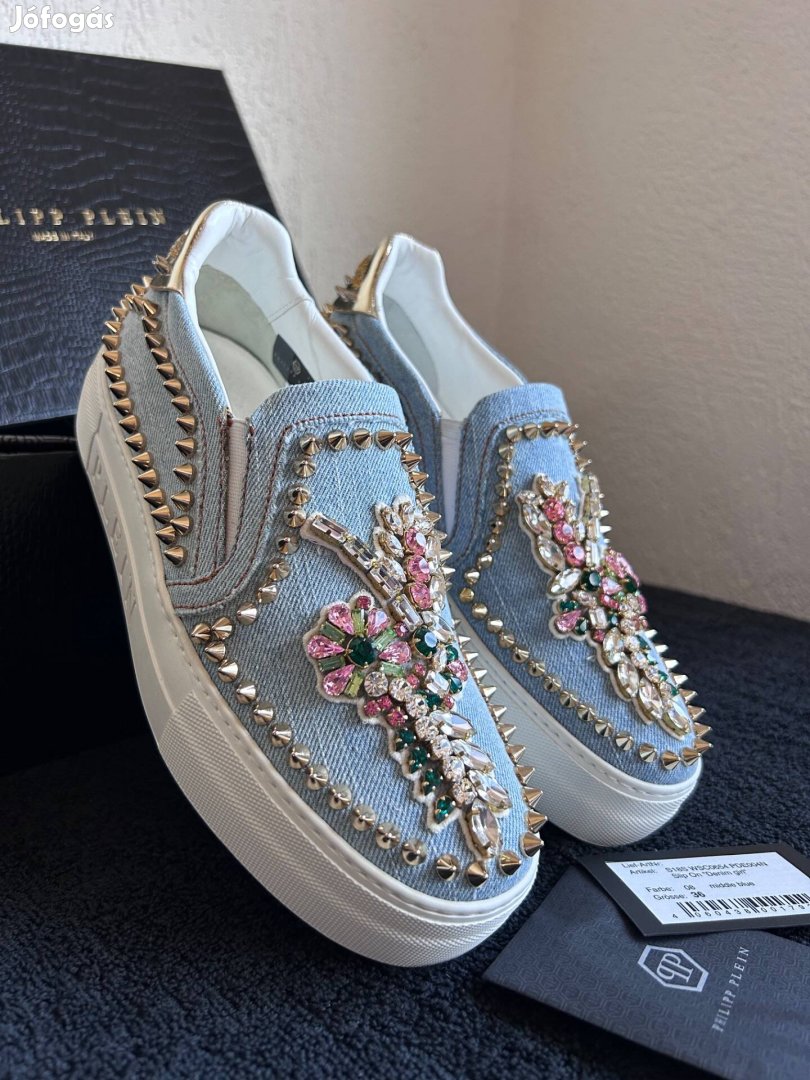 Philipp Plein Slip On Denim Girl