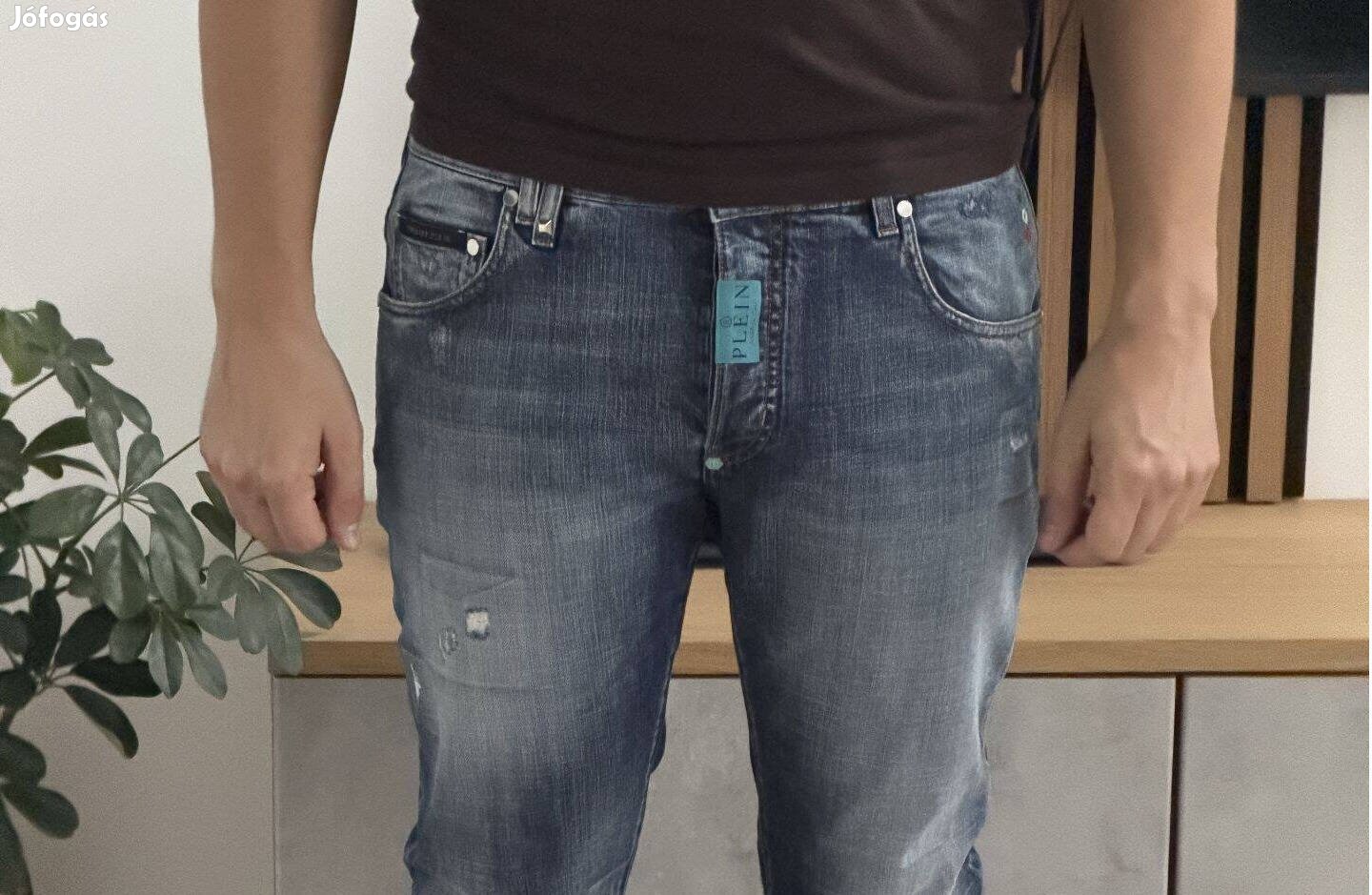 Philipp Plein férfi farmer