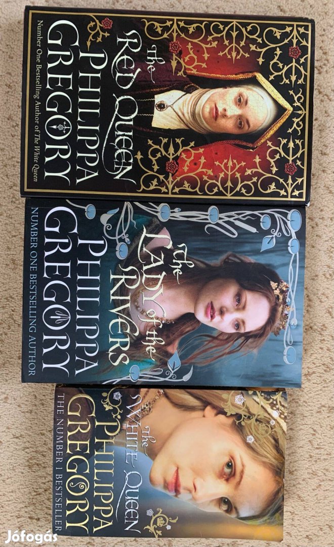 Philippa Gregory The Cousins War - angol nyelvű könyvsorozat