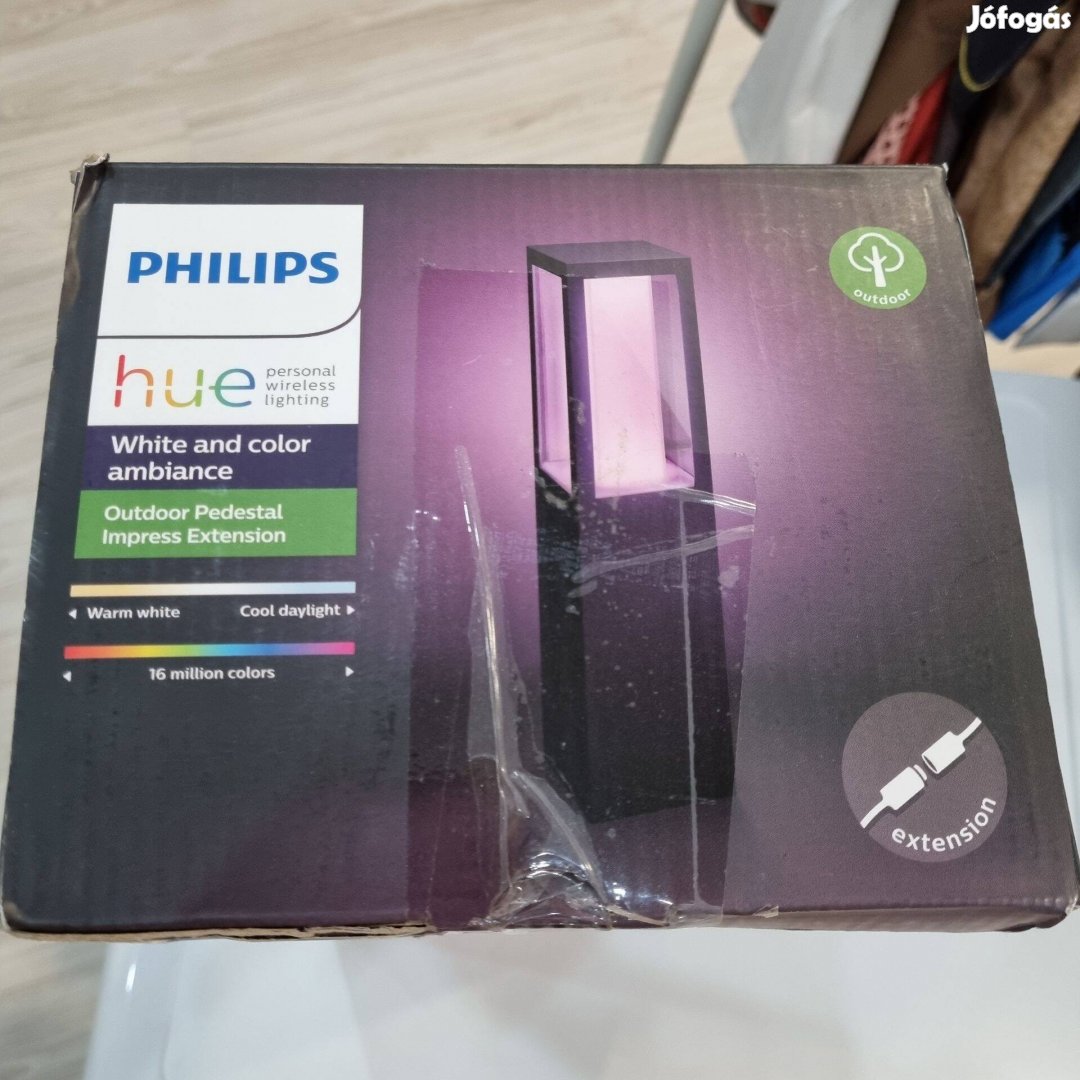 Philips 1743430P7 HUE Impress színes és fehér kültéri okos LED állólám