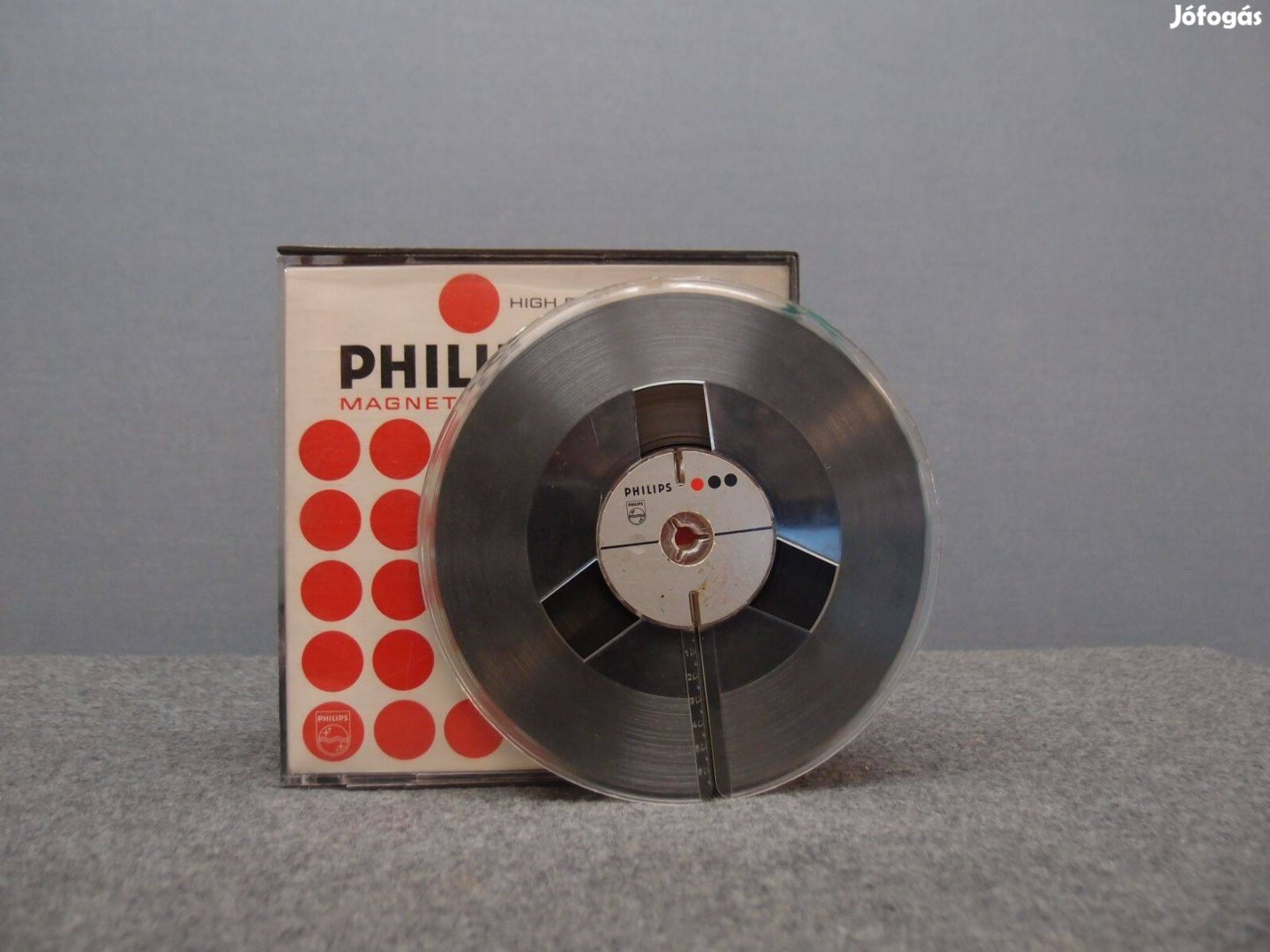 Philips 180 mm-es magnószalag