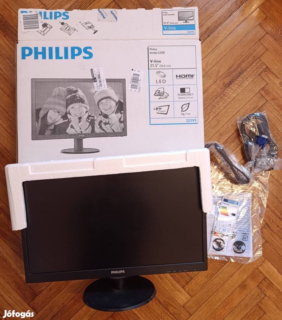 Philips 223V5 21.5" led monitor