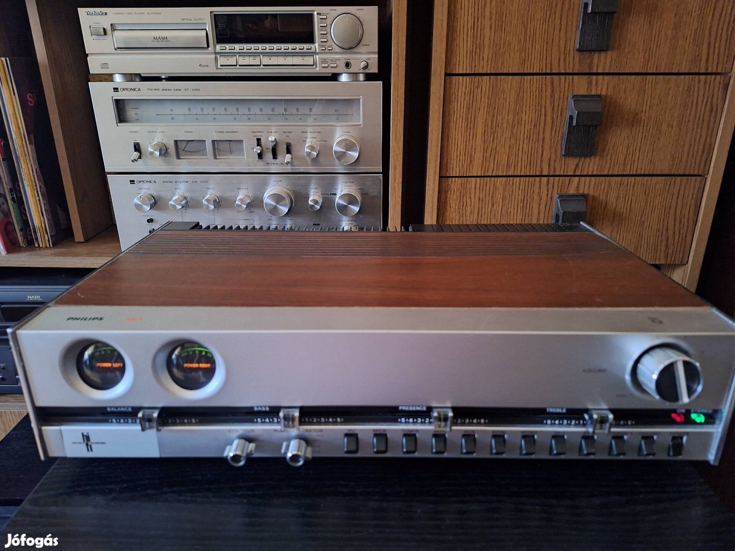 Philips 22RH521 erősítő (1973)