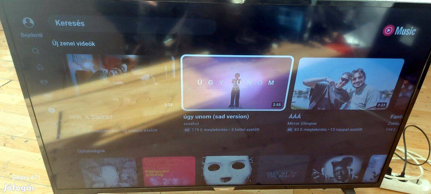 Philips 43Pus616212 SMART LED TV, 108 cm, 4K Ultra HD